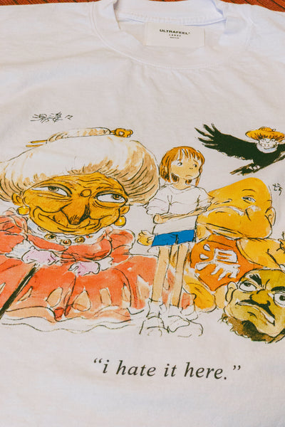 I HATE IT HERE T-shirt (white)