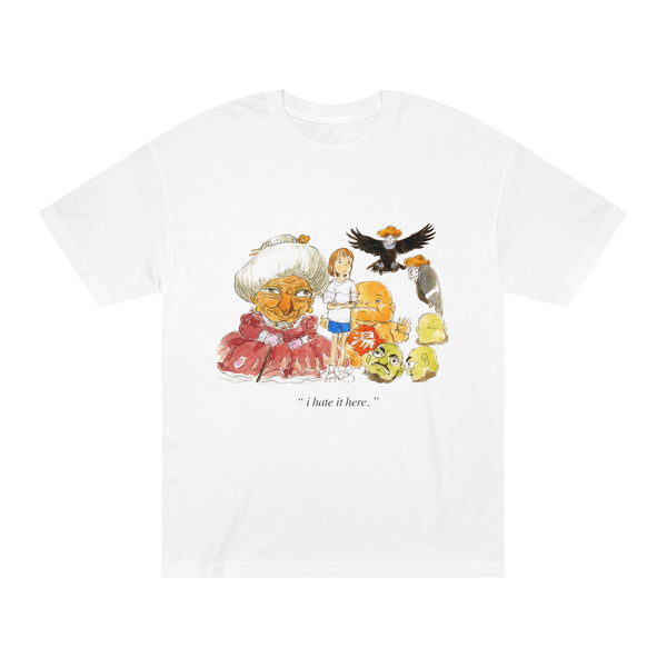 I HATE IT HERE T-shirt (white)